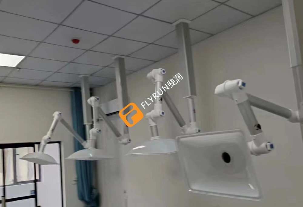 陜西西安地區(qū)中醫(yī)醫(yī)院艾灸排煙系統(tǒng)安裝驗收完成