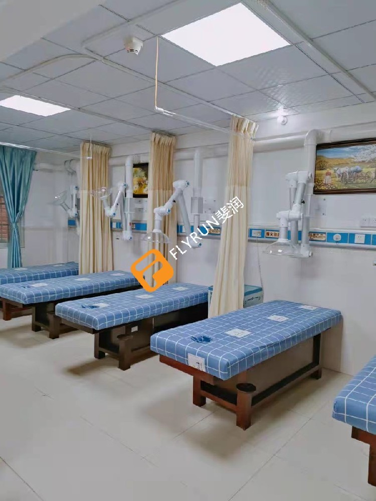 艾灸排煙系統(tǒng)大吸力靜音設計方案